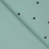 Polytecno Elastisch Elastisch Polka Dot Schwarz Ostsee Blau Hintergrund - Ribes y Casals