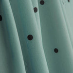 Polytecno Elastisch Elastisch Polka Dot Schwarz Ostsee Blau Hintergrund - Ribes y Casals