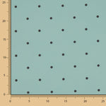 Polytecno Elastisch Elastisch Polka Dot Schwarz Ostsee Blau Hintergrund - Ribes y Casals