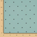 Polytecno Elastisch Elastisch Polka Dot Schwarz Ostsee Blau Hintergrund - Ribes y Casals