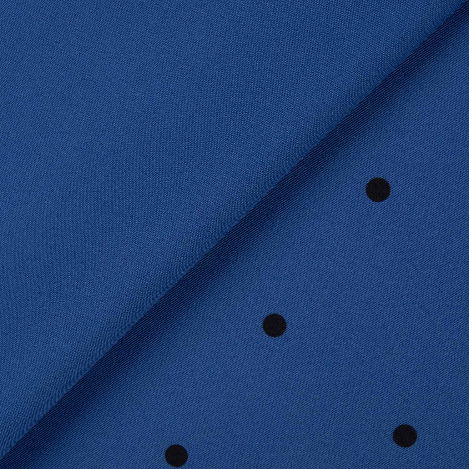 Polytecno Elastic Polka Dot Schwarz Blau Hintergrund - Ribes y Casals