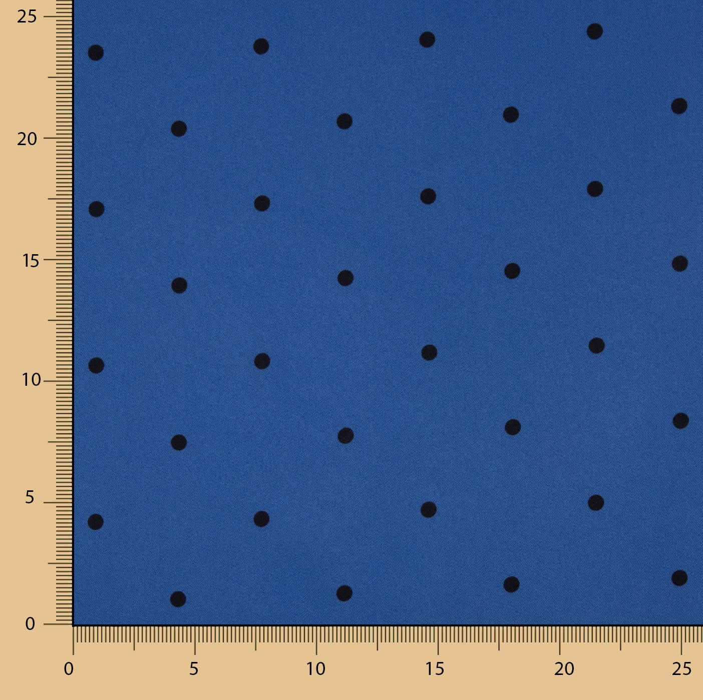 Polytecno Elastic Polka Dot Schwarz Blau Hintergrund - Ribes y Casals