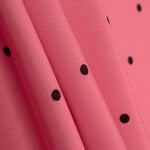 Polytecno Elastic Polka Dot Schwarz Koralle Hintergrund - Ribes y Casals