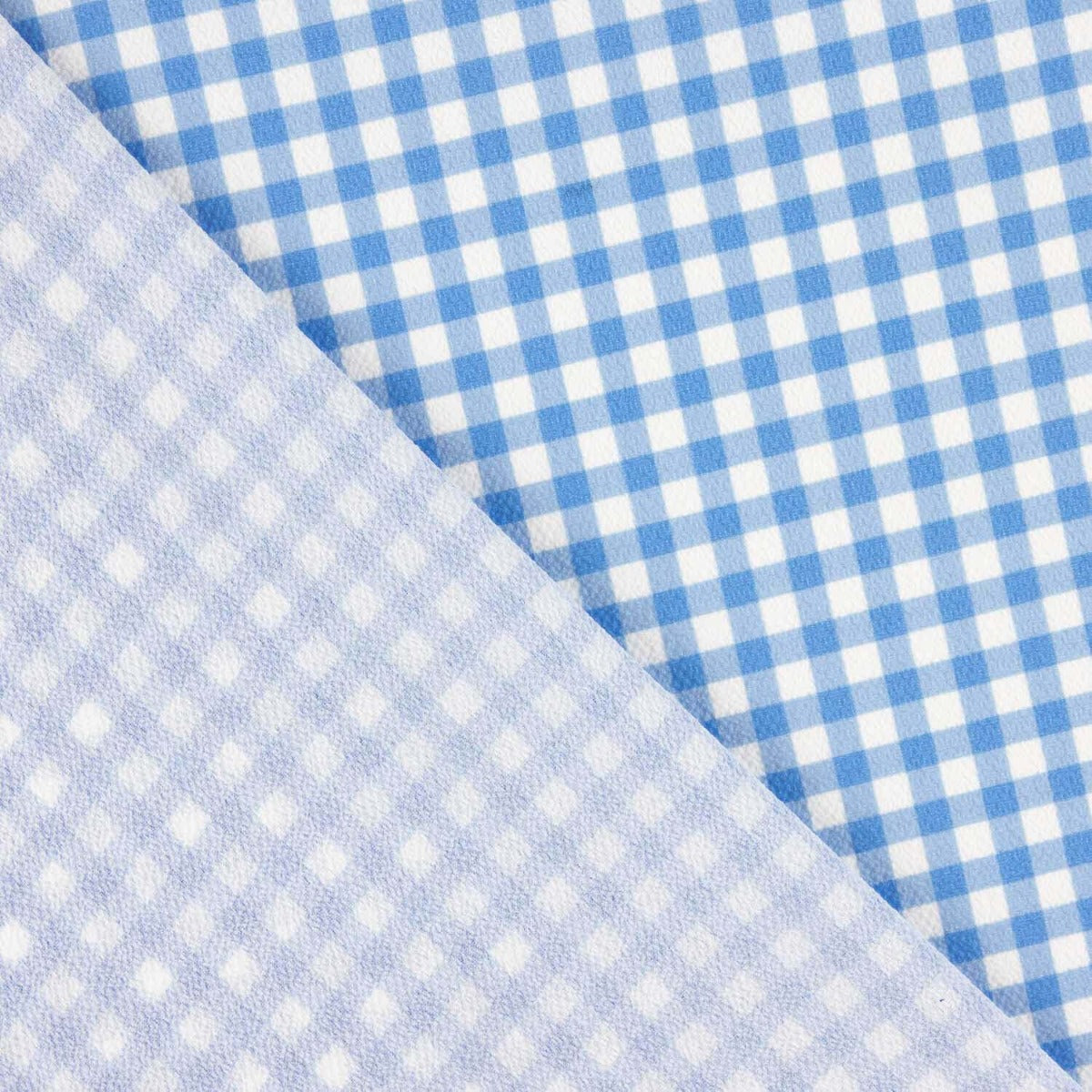 Blauer und weißer Vichy-Krepp - Ribes y Casals