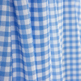 Blauer und weißer Vichy-Krepp - Ribes y Casals