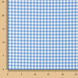 Blauer und weißer Vichy-Krepp - Ribes y Casals
