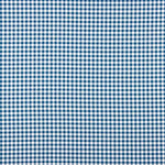 Marineblaues und weißes Krepp-Retal Vichy 75 x 145 cm - Ribes y Casals