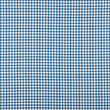 Marineblaues und weißes Krepp-Retal Vichy 75 x 145 cm - Ribes y Casals