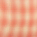 Krepp Vichy Orange und Koralle - Ribes y Casals
