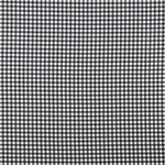 Vichy-Krepp-Retal Schwarz und Weiß 100 x 145 cm - Ribes y Casals