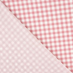 Rosa und weißer Vichy-Krepp - Ribes y Casals