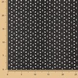 Swiss Embroidery Petals Schwarz - Ribes y Casals