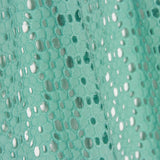 Stickerei Swiss Embroidery Daisy Aqua Green - Ribes y Casals