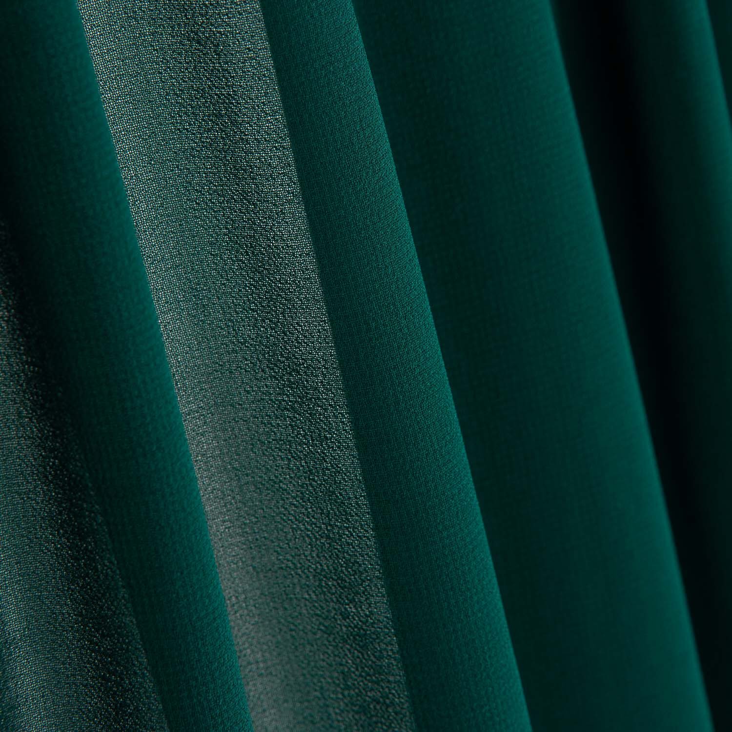 Dunkelgrüner Chiffon-Gaze - Ribes y Casals