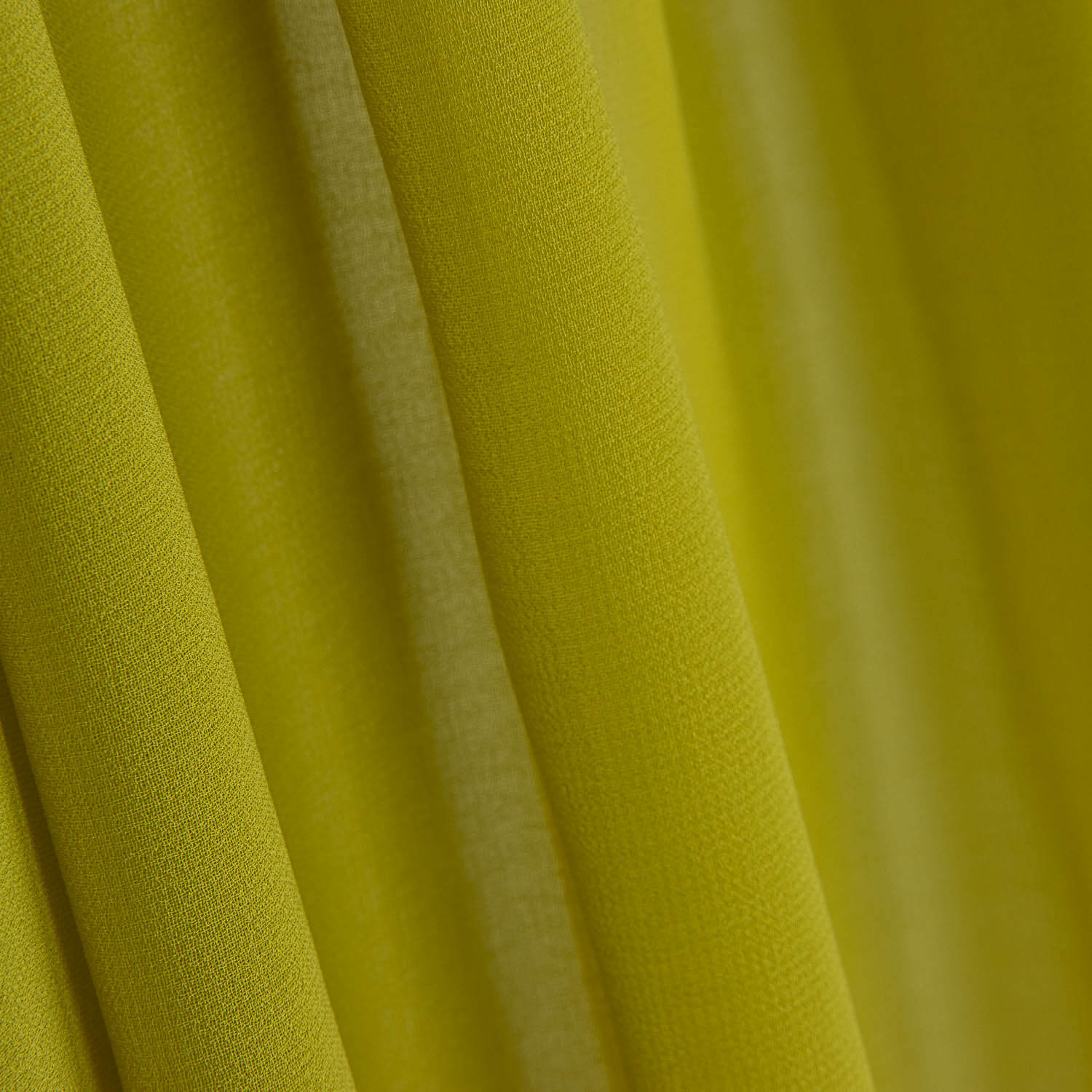 Ölgrüne Chiffon-Gaze - Ribes y Casals