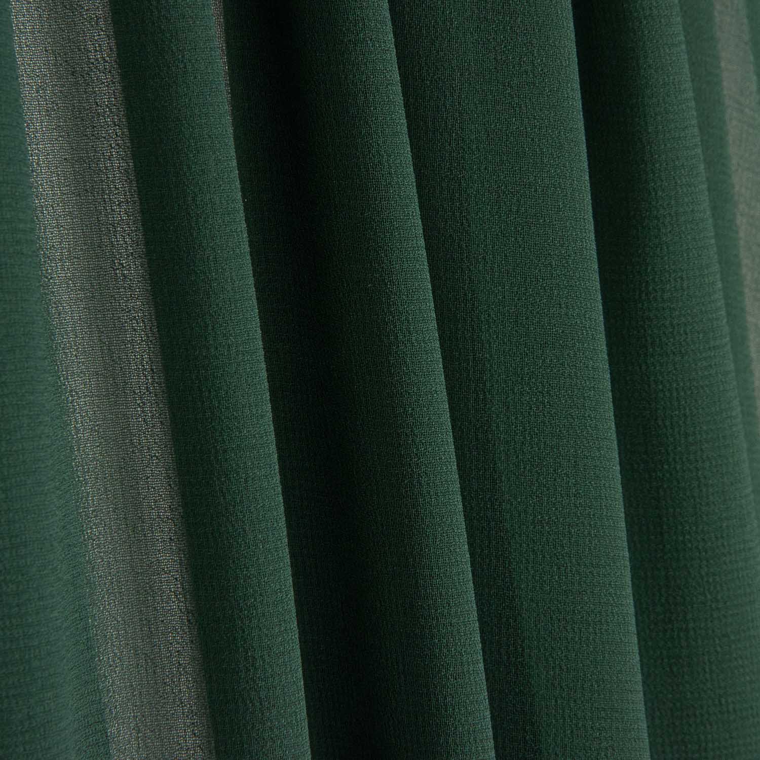 Chiffon-Gaze in Flaschengrün - Ribes y Casals