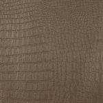 Kunstleder-Reststück mit Krokodilprägung, braun – verschiedene Maße x 140 cm Breite - Ribes y Casals