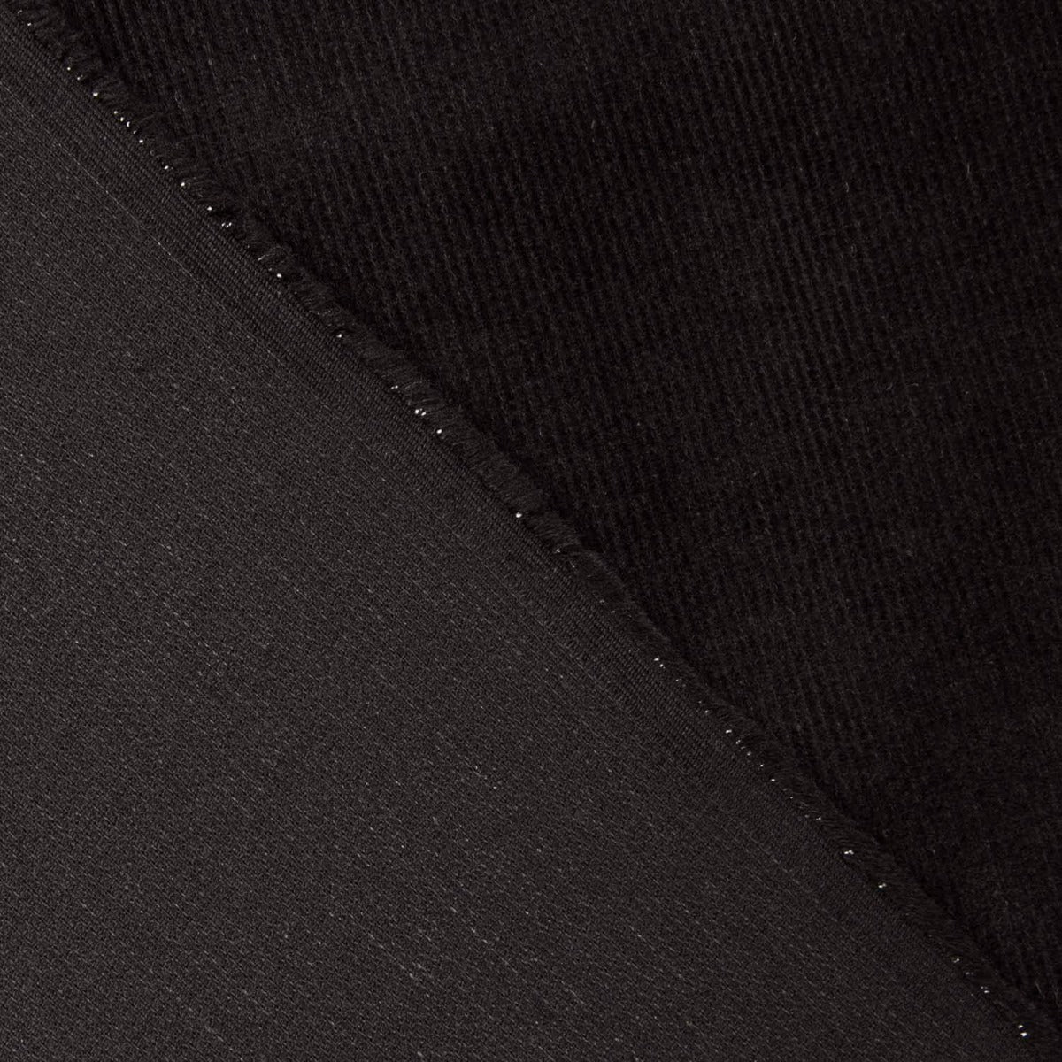 Schwarzes elastisches Microfleece - Ribes y Casals