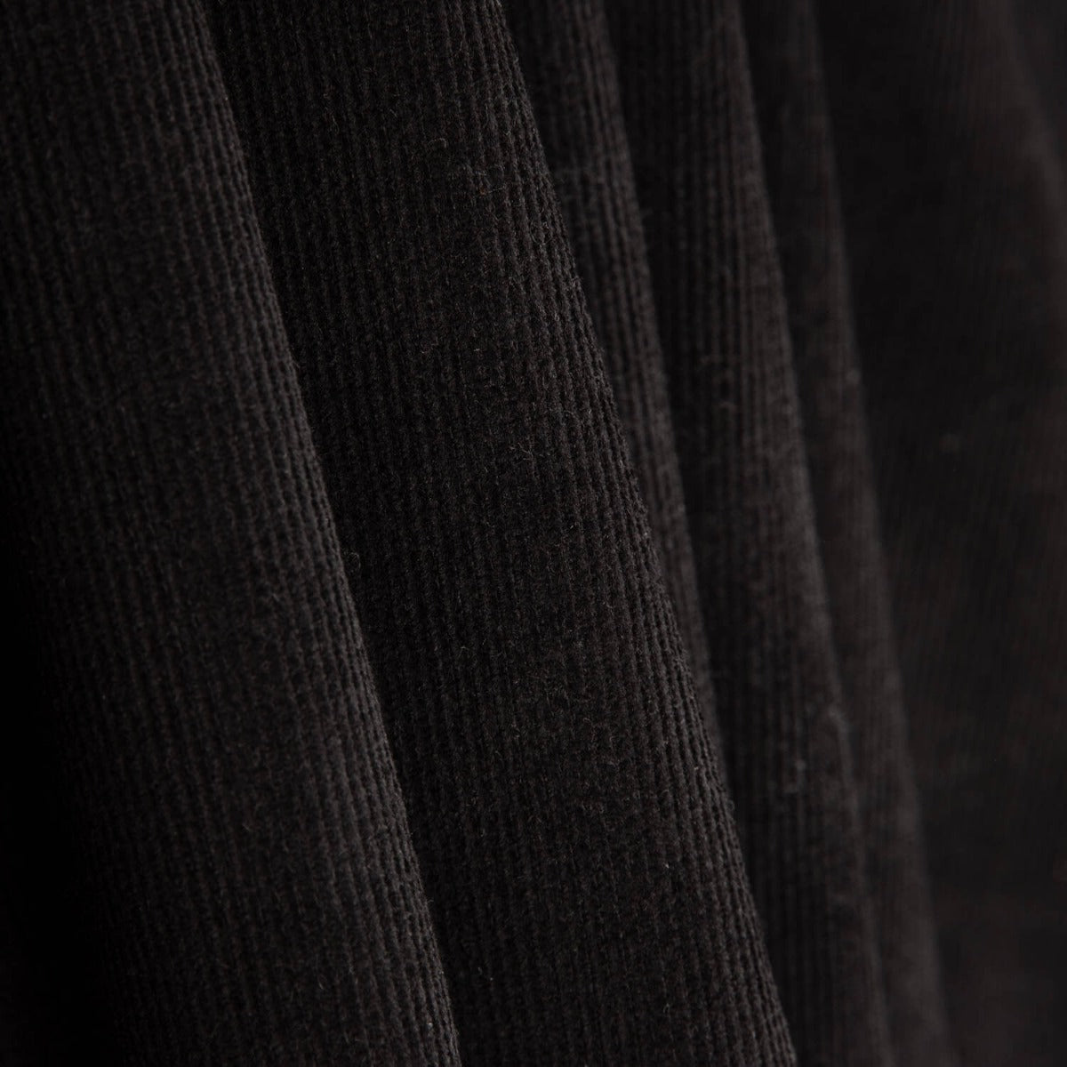 Schwarzes elastisches Microfleece - Ribes y Casals