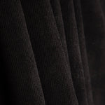 Schwarzes elastisches Microfleece - Ribes y Casals