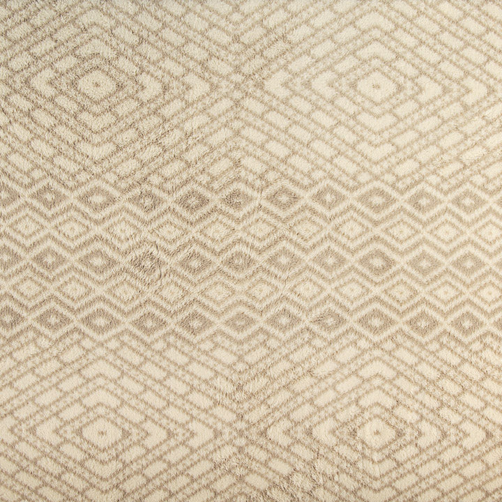 Kuschelfleece mit Rautenmuster, Beige - Ribes y Casals
