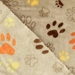 Kuschelfleece mit Tiermuster, Beige - Ribes y Casals