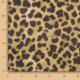 Neopren-Strickstoff-Reststück Leopard Stretch – verschiedene Maße x Breite 150 cm - Ribes y Casals