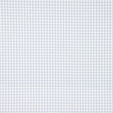 Stoff Flannelette Baumwolle Vichy Quadrate Soft Blau 110 x 150 cm - Ribes y Casals