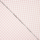 Flanell Baumwolle Vichy Baumwolle Quadrate Soft Pink - Ribes y Casals