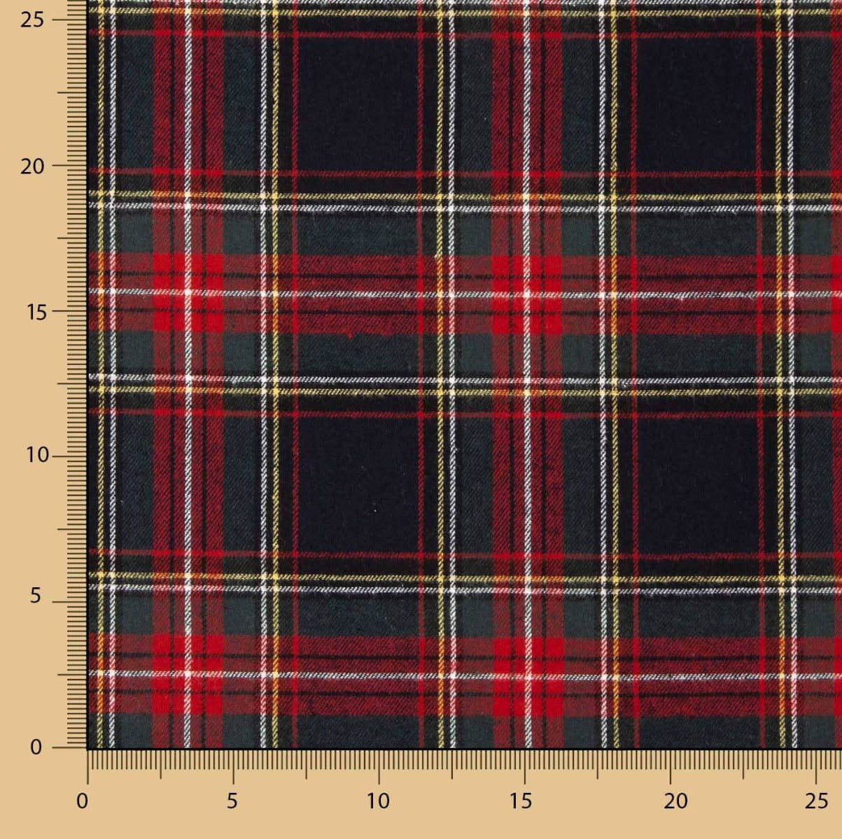 Highland Plaid Baumwollflanell - Ribes y Casals