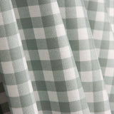 Feines Vichy-Karo-T-Shirt in Salbeigrün - Ribes y Casals