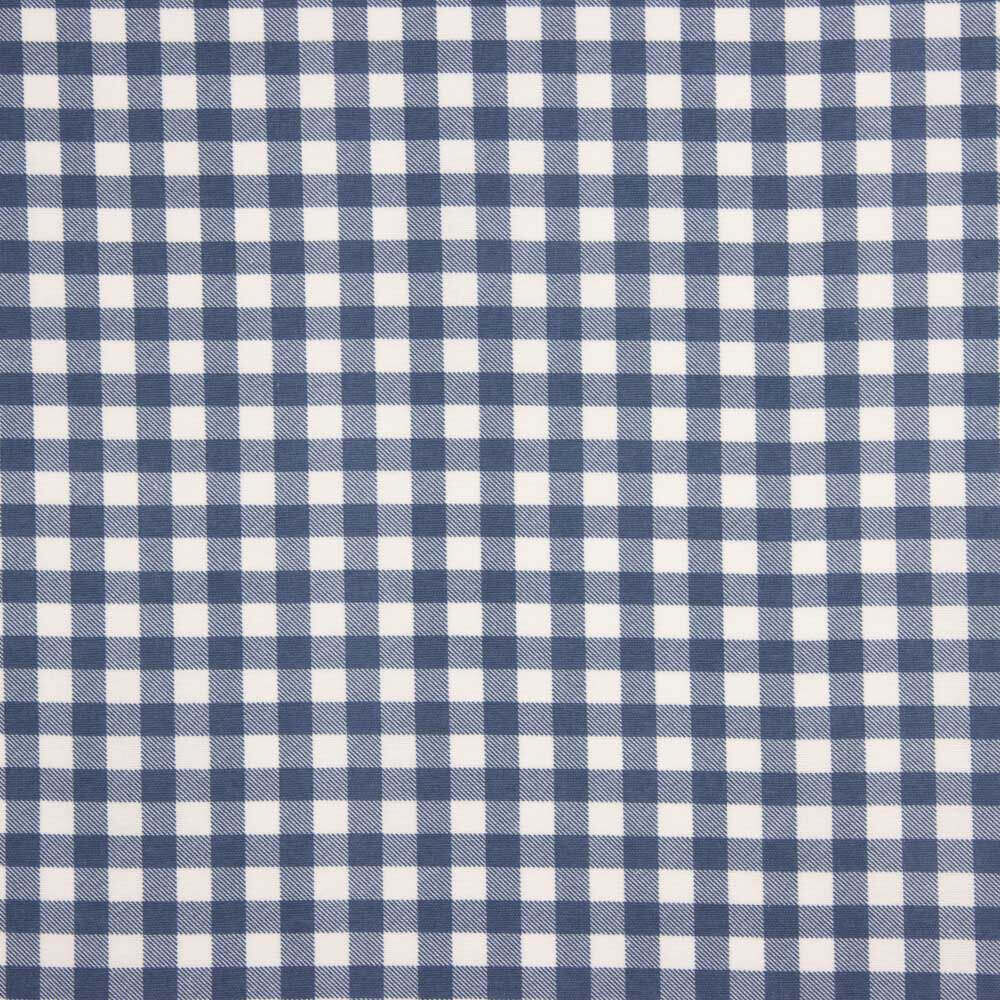 Feines Vichy-Karo-Flanell, blau - Ribes y Casals