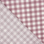 Feines Vichy-Karo-Flanellhemd in Malve - Ribes y Casals