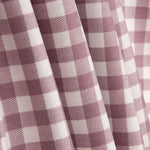 Feines Vichy-Karo-Flanellhemd in Malve - Ribes y Casals