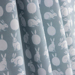 Bedruckter Perkal Kaninchen Aqua - Ribes y Casals