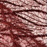 Roter Pailletten-Fantasie-Tüll - Ribes y Casals