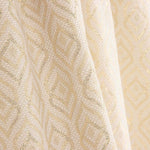 Jacquard-Leinwand Teardrop Lurex Ecru - Ribes y Casals