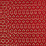 Roter Lurex Teardrop Jacquard Segeltuch Retal Lurex - Breite 280 cm - Ribes y Casals