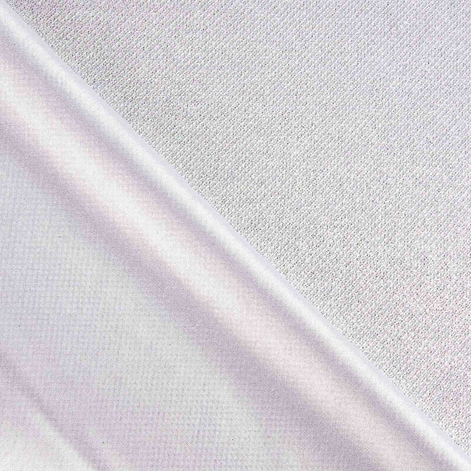 Melody Glitter Dot Silber Weiß - Ribes y Casals