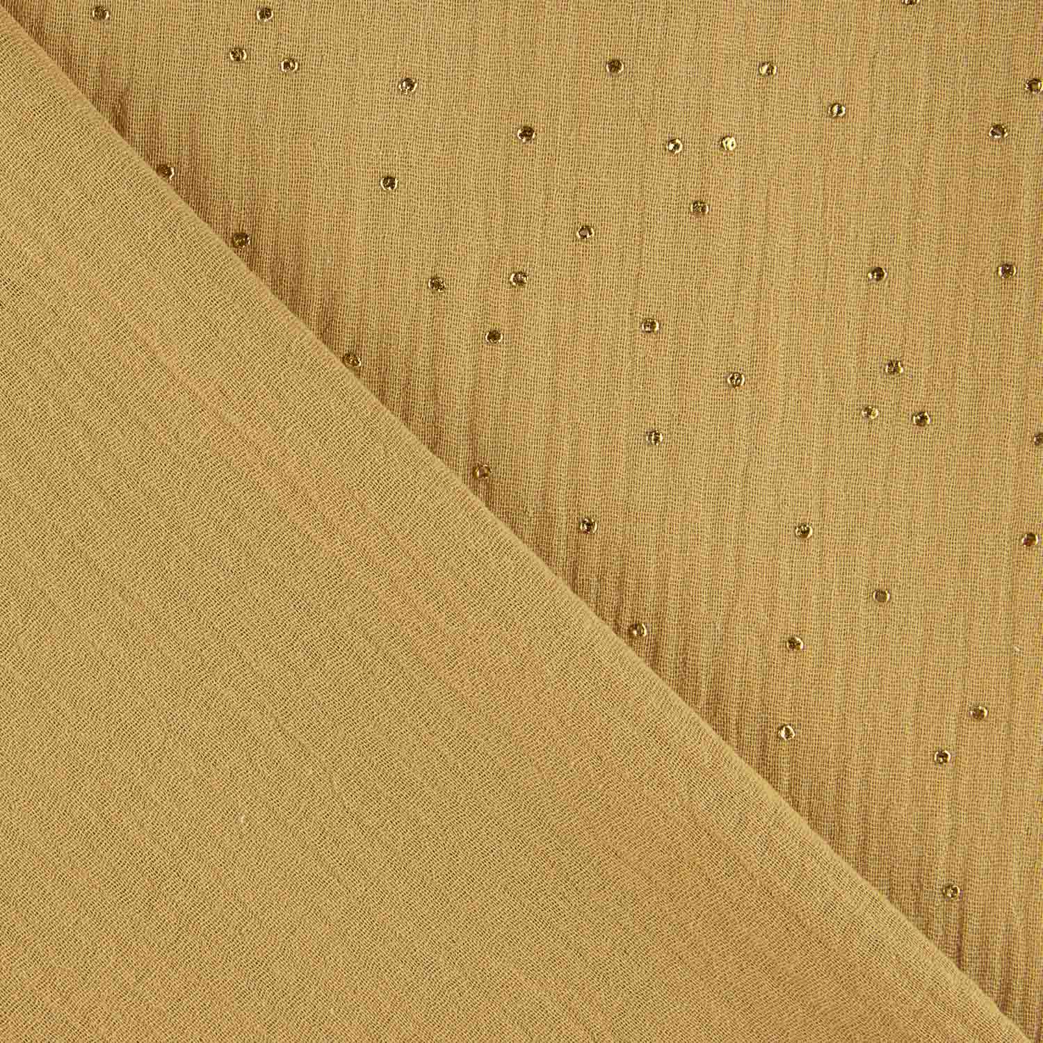 Bambula Lurex Baumwolle Konstellation Kamel - Ribes y Casals