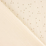 Bambula Lurex-Baumwolle Sternbild Blassgelb - Ribes y Casals
