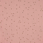 Bambula Baumwolle Lurex Bambula Sternbild Rosa - Ribes y Casals