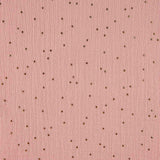 Bambula Baumwolle Lurex Bambula Sternbild Rosa - Ribes y Casals
