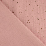 Bambula Baumwolle Lurex Bambula Sternbild Rosa - Ribes y Casals
