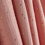 Bambula Baumwolle Lurex Bambula Sternbild Rosa - Ribes y Casals