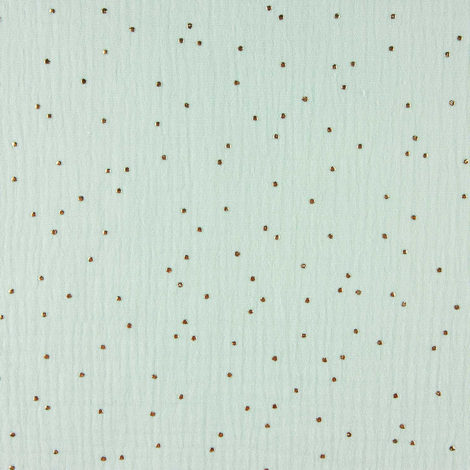 Bambula Baumwolle Lurex Konstellation Aqua Grün - Ribes y Casals