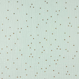 Bambula Baumwolle Lurex Konstellation Aqua Grün - Ribes y Casals