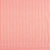 Musselin-Reststück, doppellagig, mit Streifen, zweifarbig, rot – verschiedene Maße, Breite 150 cm - Ribes y Casals