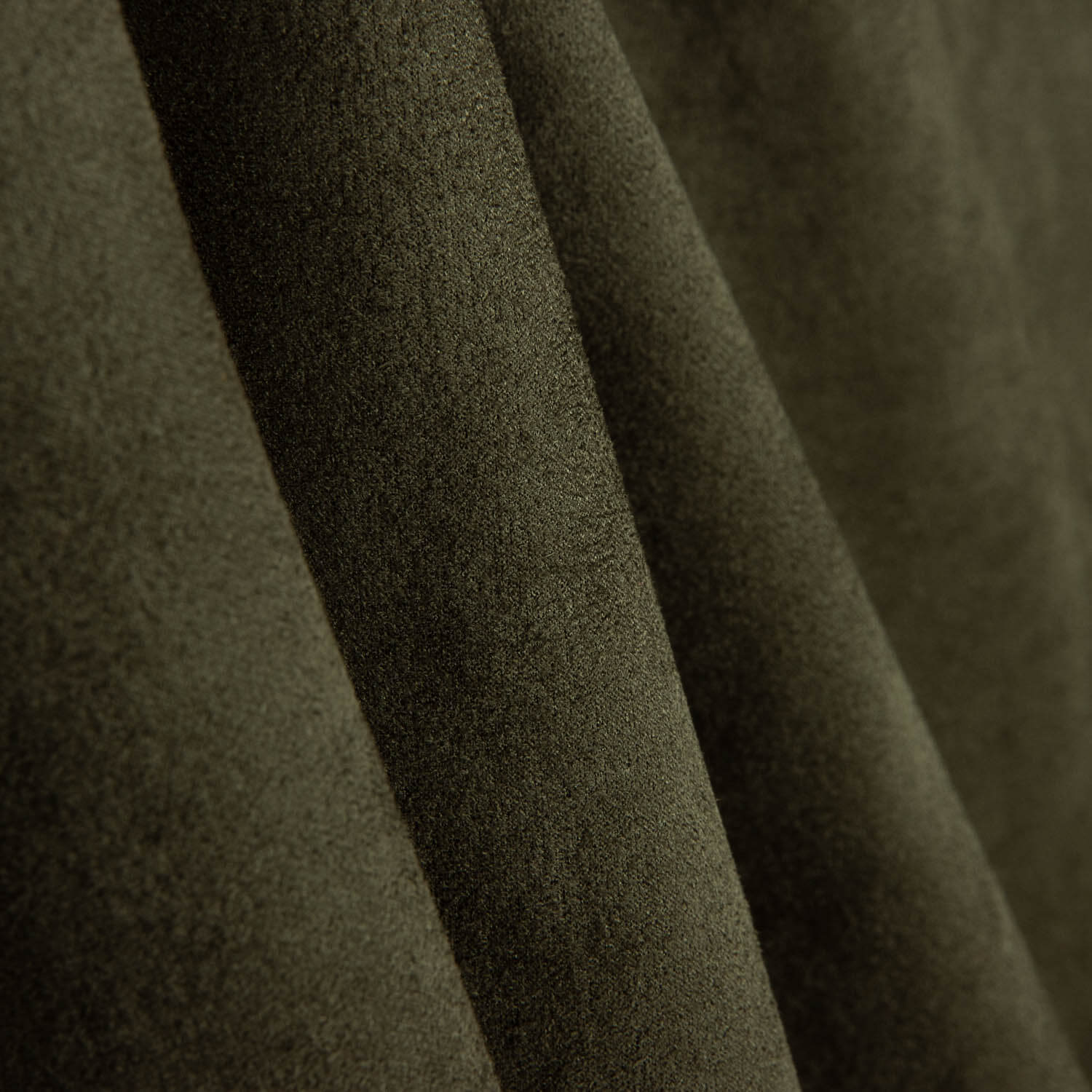 Neopren gestricktes Wildleder Khaki - Ribes y Casals