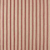 Flacher Stoffrest mit vertikalen Streifen in Granatrot und Beige – verschiedene Maße x Breite 140 cm - Ribes y Casals